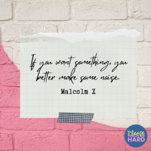 how to talk to your partner about kinks and fetishes - If you want something, you better make some noise. Malcolm X