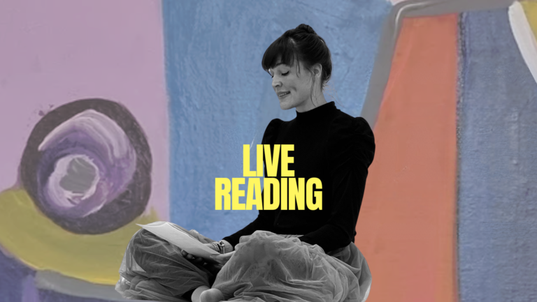pleasepinchmehard Lisa Opel Live Reading WOMANHOOD THE.SPOT Gallery Sabela Garcia Cuesta